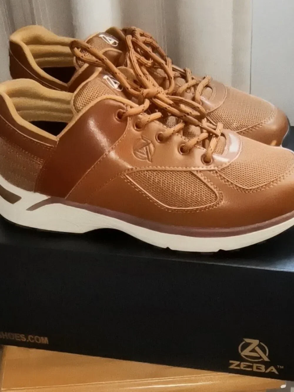Zeba Men's Brown Slip-On Shoes Size 11